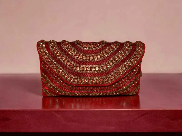Red Clutch Purse