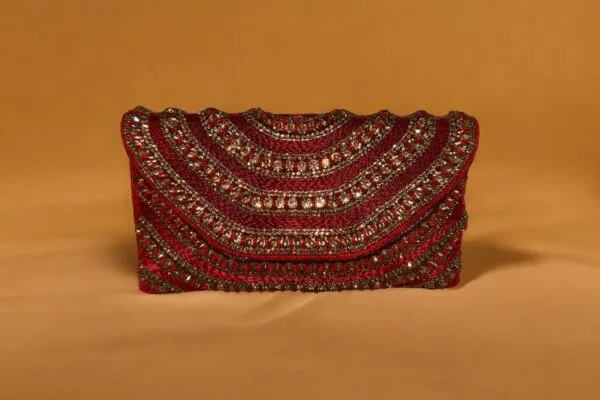 Red Clutch Purse - Image 2