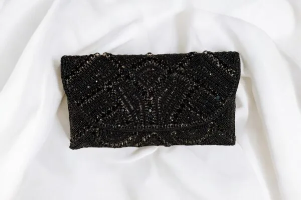 Black Clutch Purse - Image 3