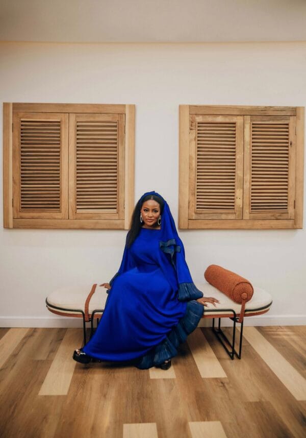 Blue Dress - Bubus Abayas Kaftans - Image 4