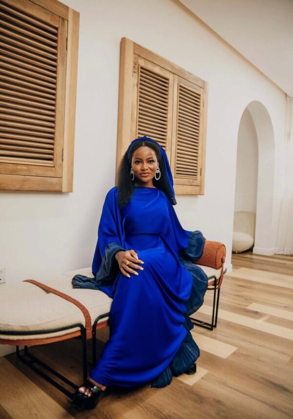 Blue Dress - Bubus Abayas Kaftans - Image 3