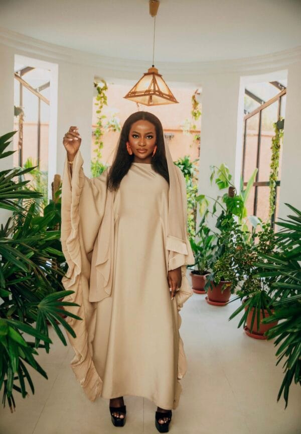 Beige Dress - Bubus Abayas Kaftans - Image 5