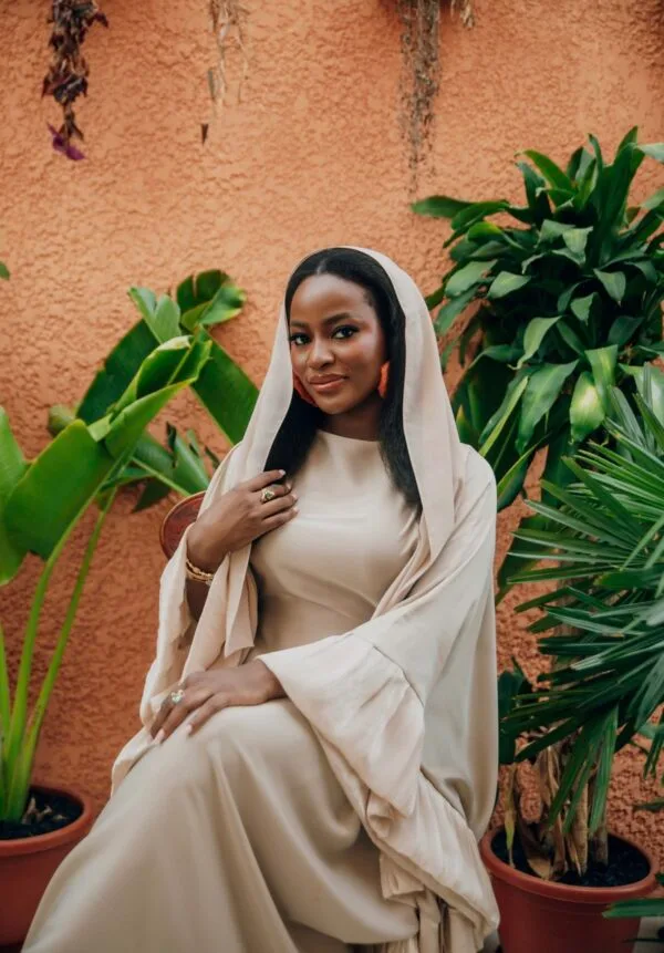Beige Dress - Bubus Abayas Kaftans - Image 4