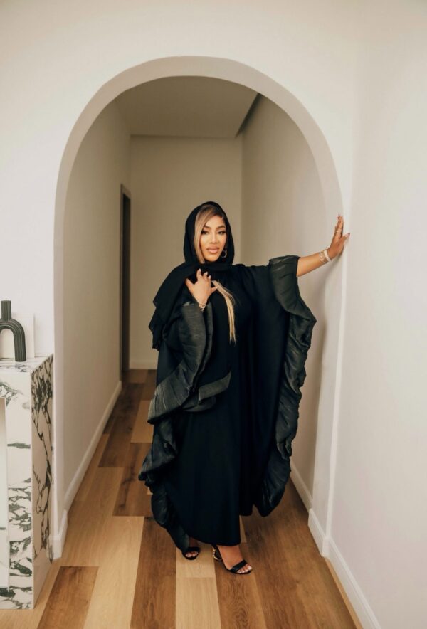Black Dress - Bubus Abayas Kaftans - Image 3